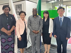 H.E. Baraka H. Luvanda in a group photo with representatives of the Asia-Pacific and Africa Women’s Economic Exchange Association